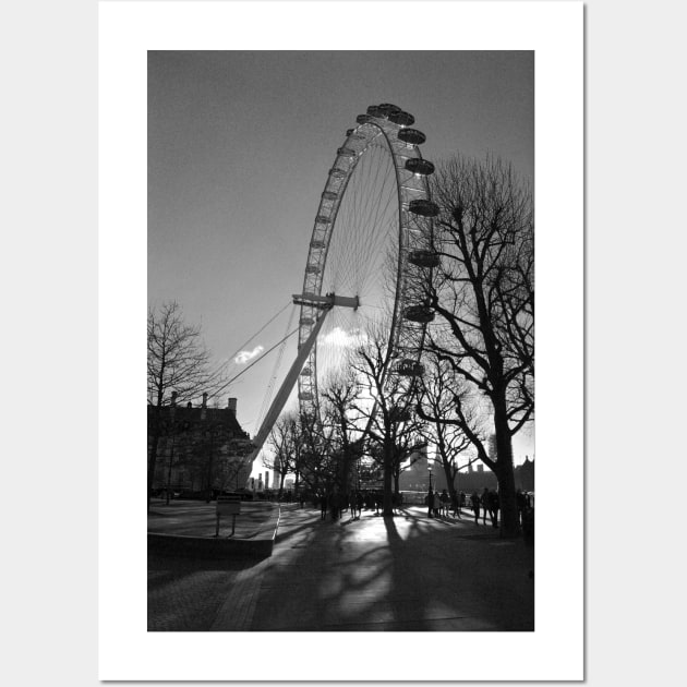 The London Eye Wall Art by Cherubic